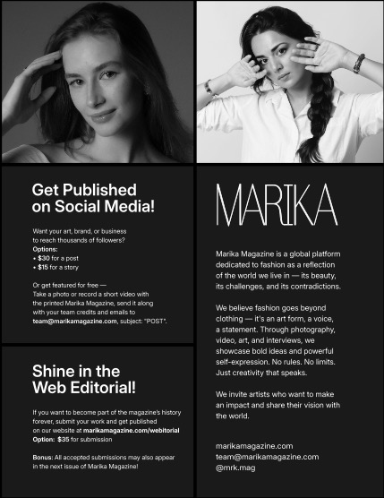 MARIKA MAGAZINE PORTRAIT (ISSUE 6187 - February), page 2