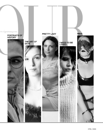 VIGOUR MAGAZINE The Black And White | April 2026 | Issue 02, page 3