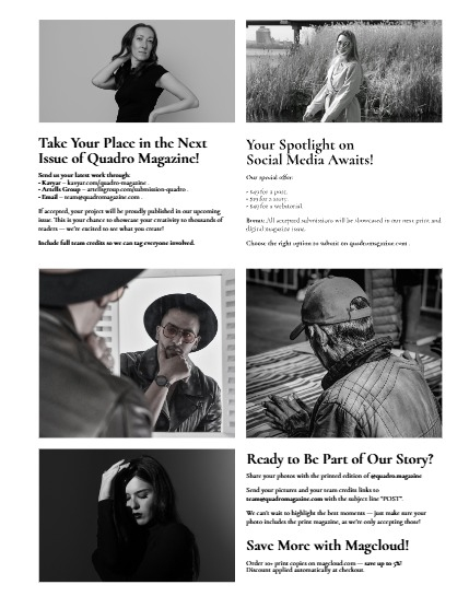 QUADRO MAGAZINE - PORTRAIT APRIL (Vol 1563), page 3