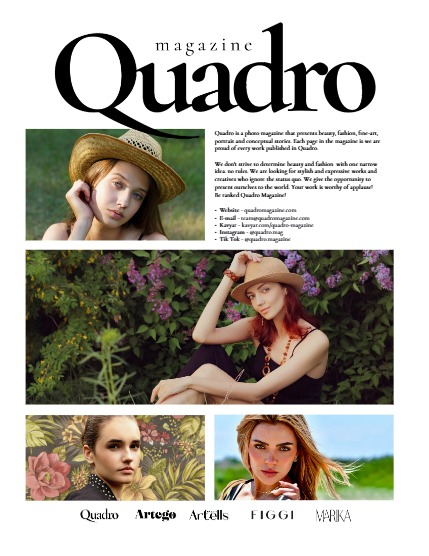 QUADRO MAGAZINE - PORTRAIT AUGUST (Vol 1704), page 2
