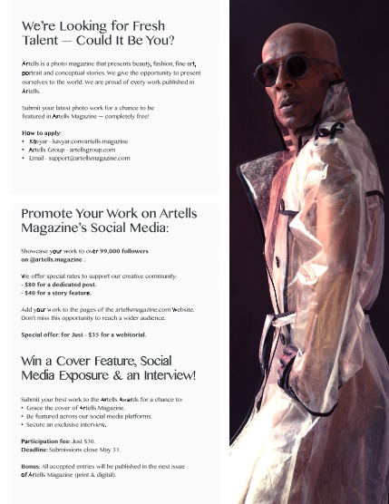 ARTELLS MAGAZINE - PORTRAIT JUNE (Vol 3313), page 3