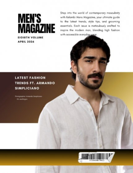 Kelambi Magazine Men Fashion Portrait April 2026 Vol 018, page 2