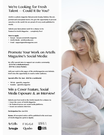 ARTELLS MAGAZINE - PORTRAIT AUGUST (Vol 4231), page 3