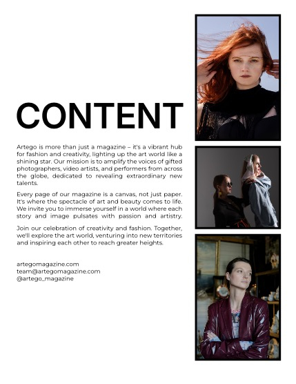 ARTEGO MAGAZINE - FASHION & GLAMOUR JUNE ISSUE 900, page 2