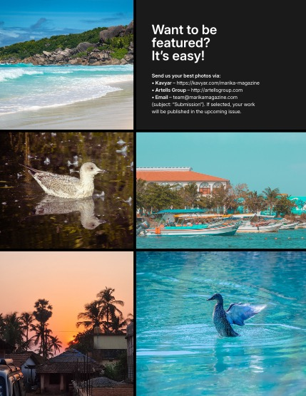 MARIKA MAGAZINE NATURE & TRAVELS (ISSUE 5801 - JULY), page 3