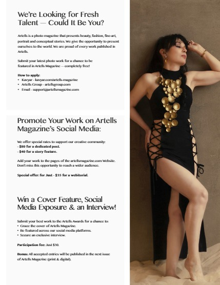 ARTELLS MAGAZINE - PORTRAIT JULY (Vol 3402), page 3