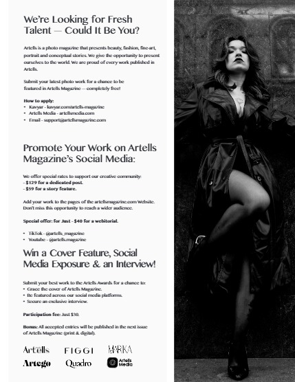 ARTELLS MAGAZINE - PORTRAIT JULY (Vol 4180), page 3