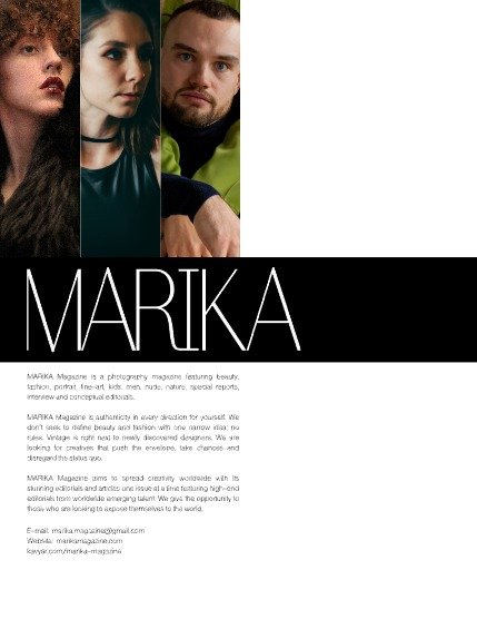 MARIKA MAGAZINE PORTRAIT (ISSUE 3328 - DECEMBER), page 2