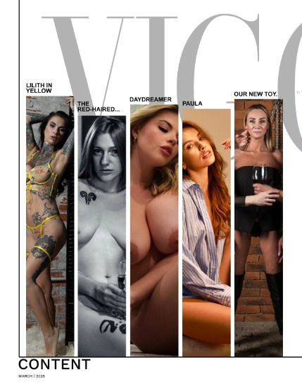 VIGOUR MAGAZINE Nude & Boudoir | March 2025 | Issue 04, page 2
