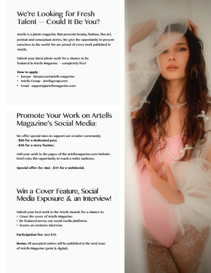 ARTELLS MAGAZINE - PORTRAIT JULY (Vol 3401), page 3