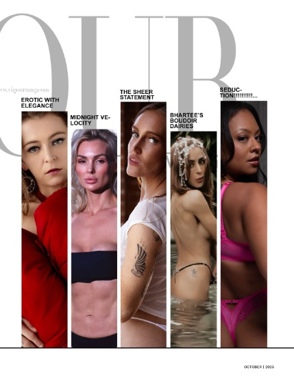VIGOUR MAGAZINE The Nude & Boudoir | October 2025| Issue 02, page 3