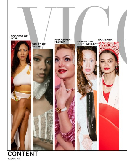 VIGOUR MAGAZINE Fashion & Beauty | January 2026 | Issue 04, page 2