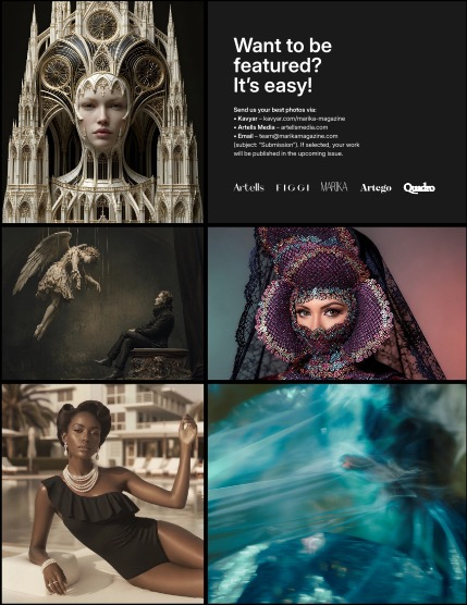 MARIKA MAGAZINE FINE-ART & AI (ISSUE 6364 - AUGUST), page 3