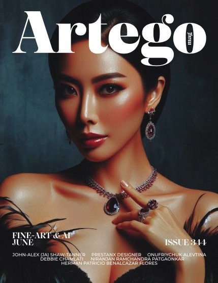 ARTEGO MAGAZINE - FINE ART & AI JUNE ISSUE 344, page 1