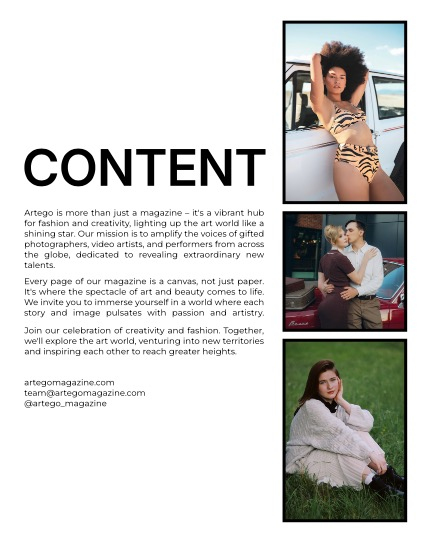 ARTEGO MAGAZINE - PORTRAIT JULY ISSUE 959, page 2