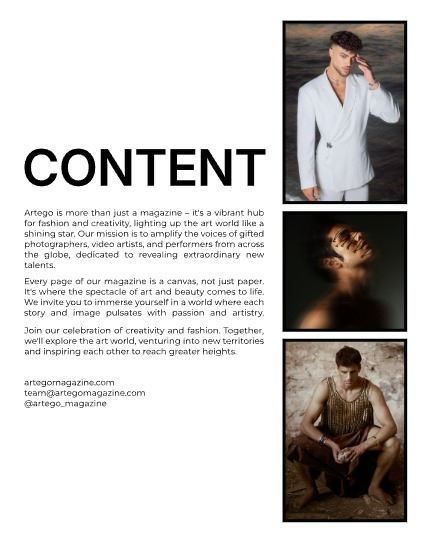 ARTEGO MAGAZINE - MEN OCTOBER ISSUE 1077, page 2