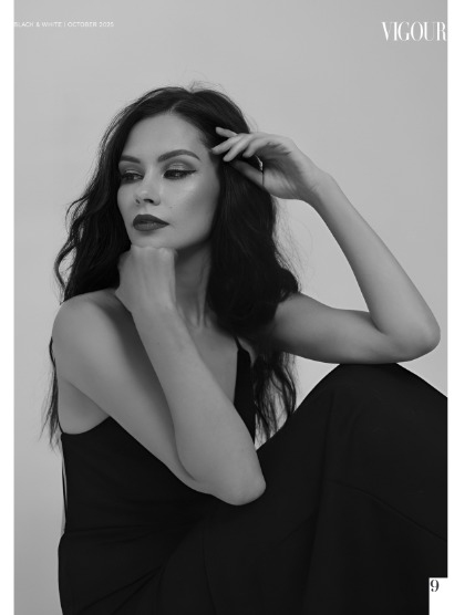 VIGOUR MAGAZINE The Black And White | October 2025 | Issue 01, page 9