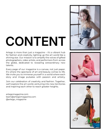 ARTEGO MAGAZINE - FASHION & GLAMOUR OCTOBER ISSUE 1088, page 2