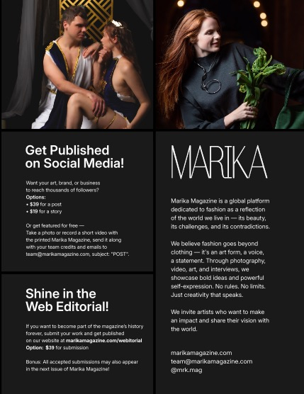 MARIKA MAGAZINE PORTRAIT (ISSUE 6261 - APRIL), page 2