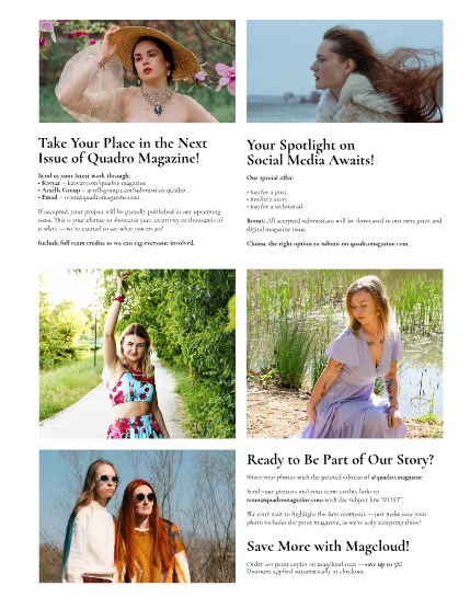 QUADRO MAGAZINE - PORTRAIT MAY (Vol 1602), page 3