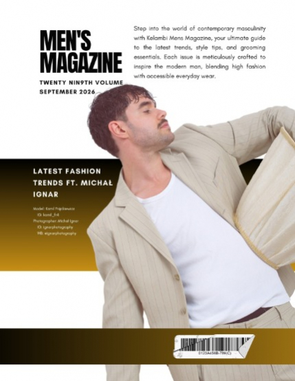 Kelambi Magazine Men Fashion Portrait September Edition Vol 029, page 2