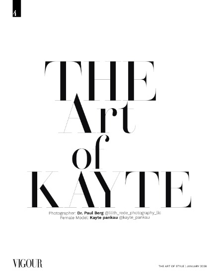 VIGOUR MAGAZINE The Art of Style | January 2026 | Issue 03, page 4