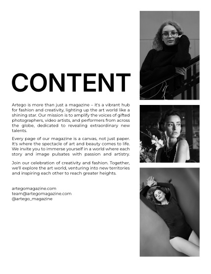 ARTEGO MAGAZINE - PORTRAIT APRIL ISSUE 810, page 2