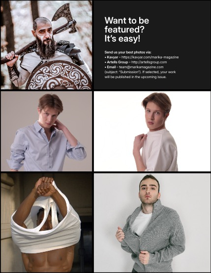 MARIKA MAGAZINE MEN (ISSUE 6114 - January), page 3