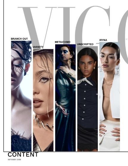 Вигор, журнал. Мода и красота, октябрь 2026, выпуск 1 (VIGOUR MAGAZINE The Fashion & Beauty | October 2026 | Issue 01), page 2