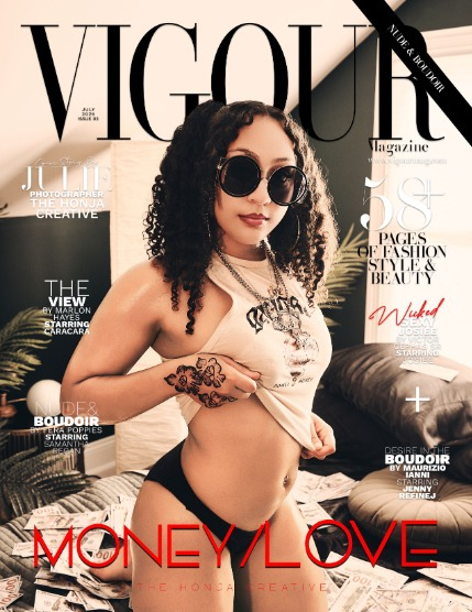 VIGOUR MAGAZINE Nude & Boudoir | July 2025 | Issue 03, page 1