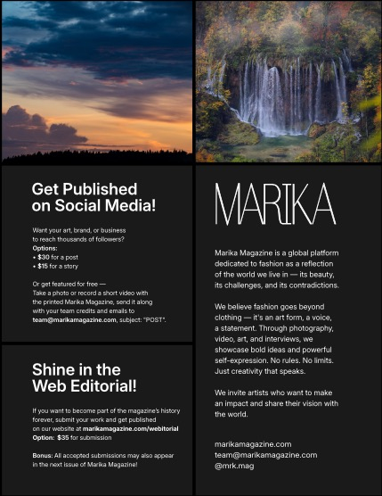 MARIKA MAGAZINE NATURE & TRAVELS (ISSUE 5826 - AUGUST), page 2