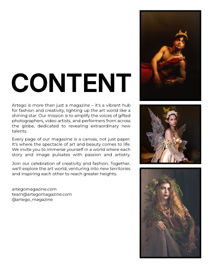 ARTEGO MAGAZINE - PORTRAIT JANUARY ISSUE 1197, page 2
