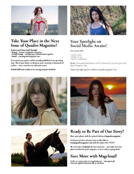 QUADRO MAGAZINE - PORTRAIT AUGUST (Vol 1709), page 3