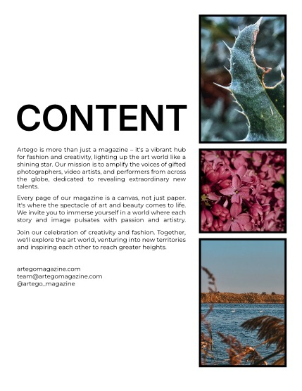 ARTEGO MAGAZINE - NATURE & TRAVELS JUNE ISSUE 870, page 2
