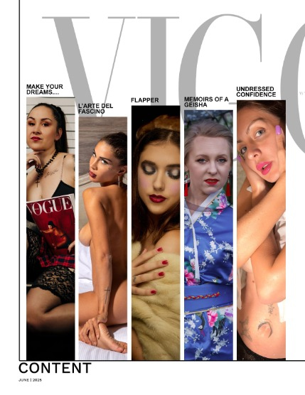 VIGOUR MAGAZINE Nude & Boudoir | June 2025 | Issue 04, page 2