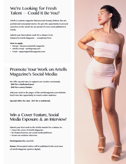ARTELLS MAGAZINE - PORTRAIT JULY (Vol 3406), page 3