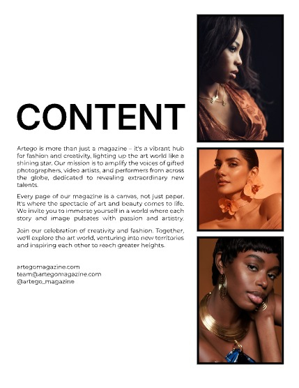 ARTEGO MAGAZINE - PORTRAIT MAY ISSUE 1358, page 2