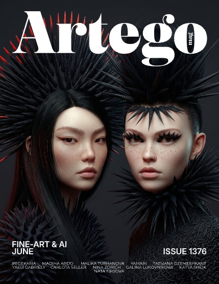 ARTEGO MAGAZINE - FINE-ART & AI JUNE ISSUE 1376, page 1