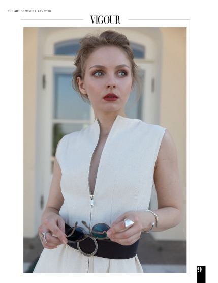 VIGOUR MAGAZINE The Art of Style | July 2026 | Issue 04, page 9