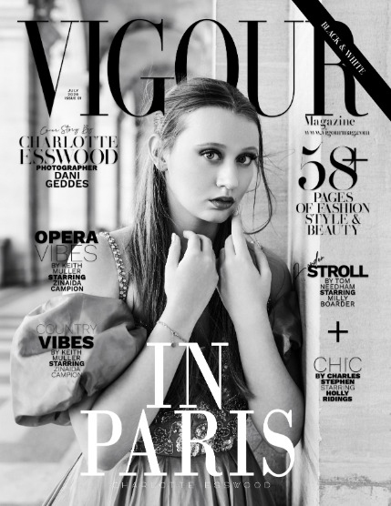 VIGOUR MAGAZINE The Black And White | July 2026 | Issue 01, page 1