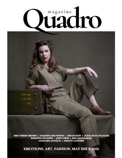 QUADRO MAGAZINE - EMOTIONS. ART. FASHION MAY (Vol 1056), page 1