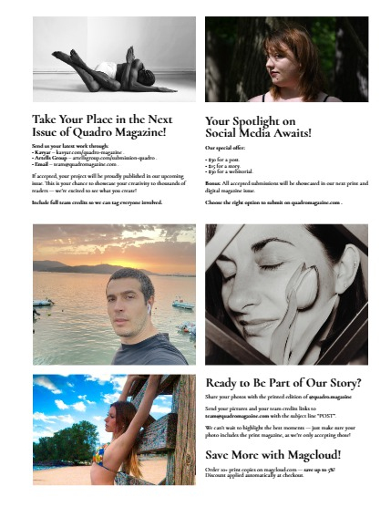 QUADRO MAGAZINE - PORTRAIT JULY (Vol 1165), page 3