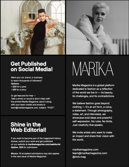 MARIKA MAGAZINE PORTRAIT (ISSUE 6139 - JANUARY), page 2