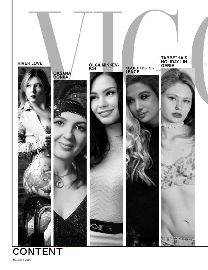 VIGOUR MAGAZINE The Black And White | March 2026 | Issue 03, page 2