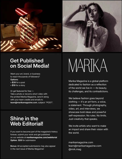 MARIKA MAGAZINE PORTRAIT (ISSUE 6269 - APRIL), page 2