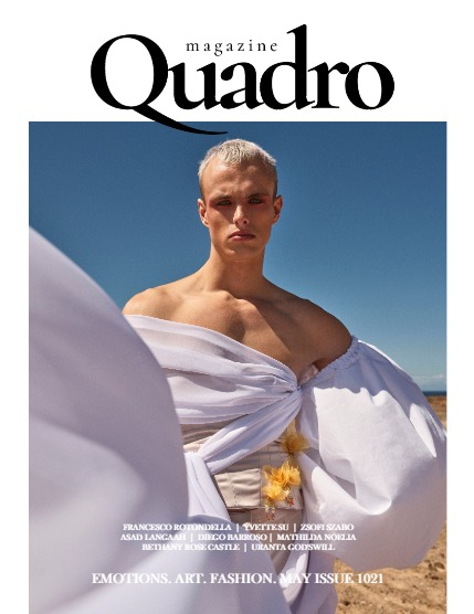 QUADRO MAGAZINE - EMOTIONS. ART. FASHION MAY (Vol 1021), page 1