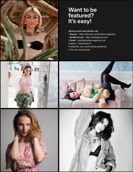 MARIKA MAGAZINE PORTRAIT (ISSUE 5764 - JUNE), page 3