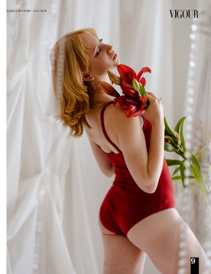 VIGOUR MAGAZINE Nude & Boudoir | July 2025 | Issue 01, page 9