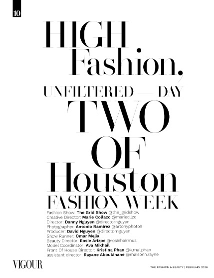 VIGOUR MAGAZINE Fashion & Beauty | February 2026 | Issue 11, page 10