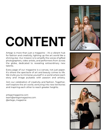 ARTEGO MAGAZINE - FASHION & GLAMOUR MAY Vol 839, page 2
